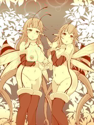 [ねこのてしょぼう (ねこんた)] 淫蜜蜂 - 蜜蜂たちと肉の繭 [DL版]_31