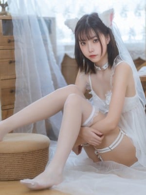 许岚LAN - 少女白色裙_10