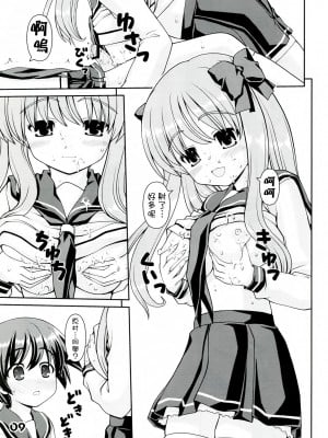 [不覺曉個人漢化] (C76) [怪盗紳士団 (カイシンシ)] funich (咲-Saki-)_08
