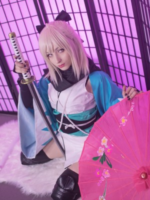 Shiro_Kitsune_Souji_Okita_Sakura_Saber_Fate_Grand_Order_9a7930ffe2260c8225d48 (T.ME-COSPLAYSETS)