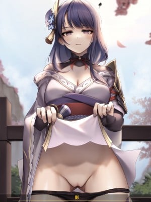 [Kie] 将軍様と野外露出プレイ ! (原神) [黎欧x苍蓝星汉化组]_07