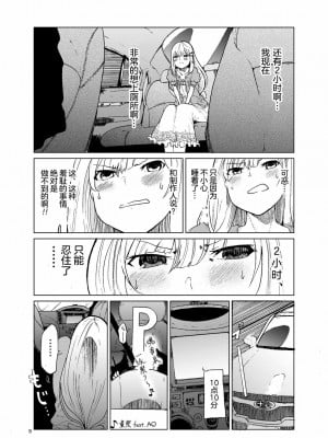 [个人汉化] (C93) [ツキミアトリエ (KURUTSUKI)] TOILET side：tsumugi (アイドルマスター ミリオンライブ!)_08
