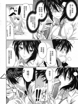 [黑条汉化] (C80) [CAZA MAYOR (つつみあかり)] is インセスト・ストラテジー (IS＜インフィニット・ストラトス＞)_09