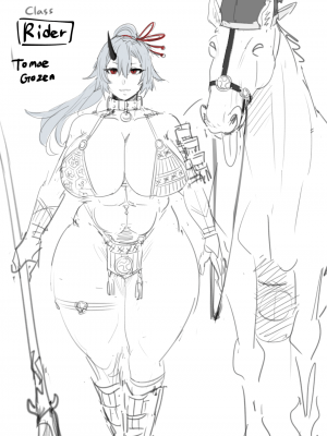 [クナボト] 馬と巴さん(ライダー)_02