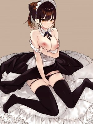 [無糖紅茶] 【フルカラー版】ジト目メイドさんとラブラブえっち [白杨汉化组] [DL版]_03