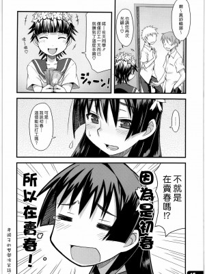 [漢化組漢化組] (COMIC1☆4) [鋼工房 (はがねま)] ふらわーがーるず (とある科学の超電磁砲)_15