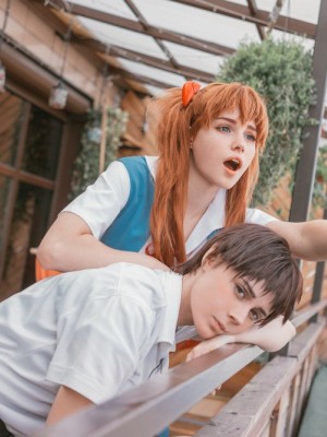 Shirogane-sama - Asuka_Asuka - Asuka and Shinji School 0002