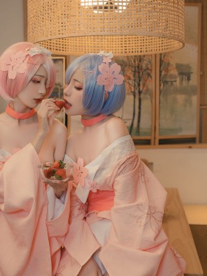 爆机少女喵小吉 NO.047 &金鱼✨kinngyo - 从零开始的女体盛宴_002