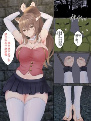 [サンバルキン] オークに囚われた猫耳騎士の受難 [玖肆柒個人機翻]_07