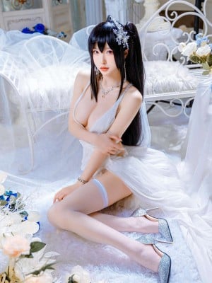 清水由乃 - Taihou wedding dress_07
