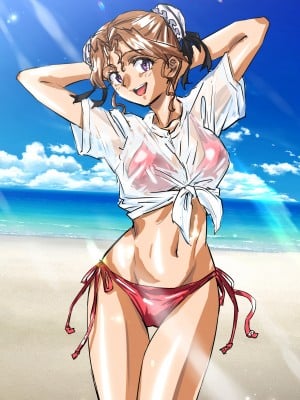 [ふんべるばるでぃんぐ] 晶とビーチSEX[コンパクト版]_08