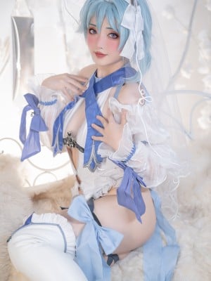 爆机少女喵小吉&云烧 - 原神花嫁：优菈&甘雨_06