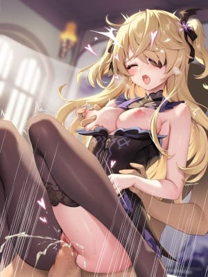 [ごましおポン酢] フィッシュル差分9枚 (原神)_09