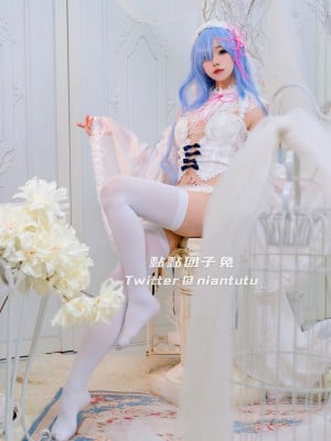 黏黏团子兔 - 蕾姆花嫁 Hentai Comics