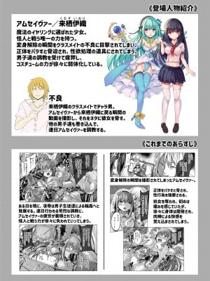 [No Future (すみすず、端音乱希)] 魔法神輝アムセイヴァー _身バレヒロイン脅迫調教3_ [DL版]_02