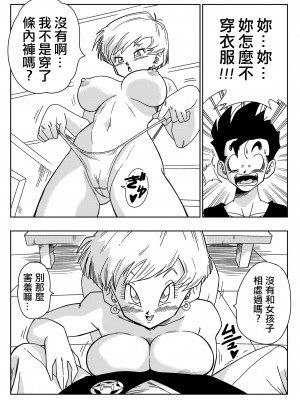 [山本同人] LOVE TRIANGLE Z PART 1 (ドラゴンボールZ) [無修大濕] [無修正]_08