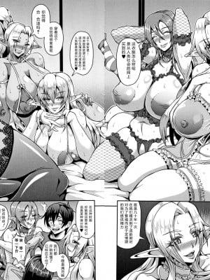 [三船誠二郎] エルフハーレム物語 [DL版][汉化]_014