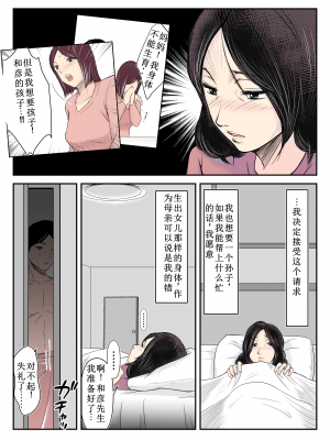 [みとれいゆ] 代理出産をお願いされ、娘の夫を寝取ってしまった淫母【无所吊谓】_08