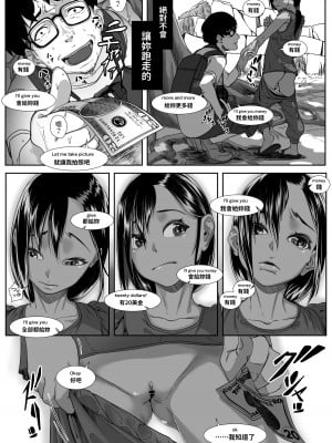 [排煙機関 (沼田しずむ)] アジアの物売りにイタズラしたらセックスまでシちゃった話+アジアの貧民窟で放尿盗撮してたらツルツルおま○こ買えた話_0013