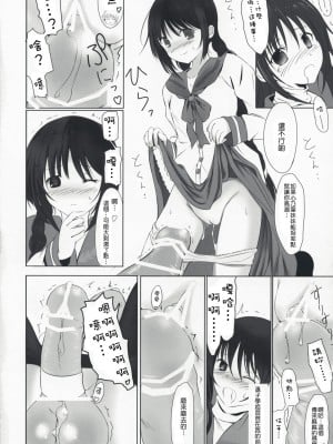 [Genesis漢化] (COMIC1☆3) [Dream Halls! (綴り)] 姫戯 (文学少女)_010