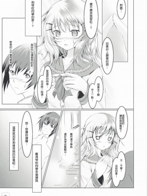 [Genesis漢化] (C75) [Dream Halls! (綴り)] 暴走少女と愚鈍な恋人 (文学少女)_004