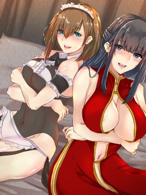 [メルコロ (KANIKORO)]  巨乳な幼馴染と美人な姉が…僕のち〇こを取り合って困っています…_309