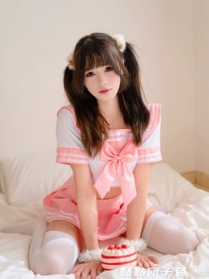 Coser@黏黏团子兔 - JK_Coser-JK-MrCong.com-002