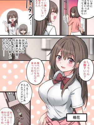 [まかろんシュガー]性欲強めなお姉ちゃんとイチャラブおるすばんえっち!_002