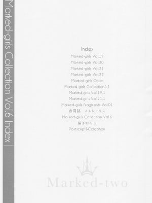 [Marked-two (スガヒデオ)] Marked-girls Collection Vol.6 (Fate／Grand Order)_002
