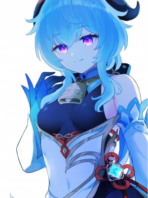 [わさびもち (ももさわ)] 甘雨ちゃんが仕事と性欲処理をお手伝いする本 (原神)_22