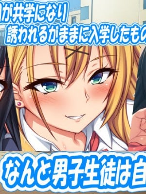 [一億万軒茶屋] お嬢様学園に男子1人 絶倫チンポで友達100人出来るかな？[中国翻訳]_002