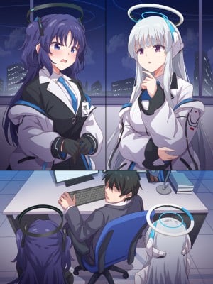 [まるごし] ユウカとノアに搾り取られる！ (ブルーアーカイブ) [中国翻訳]_10