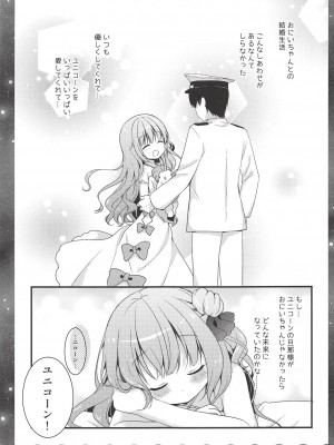 [むらさきいろのよる (むらさき)] ユニコーンの×××なひととき♡ (アズールレーン) [2018年9月]_004