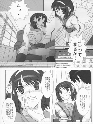 (C70) [スタジオ・ワラビー (たくじ)] 「非日常系。」 (涼宮ハルヒの憂鬱)_006