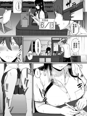 [月見草 (睦月はる)] 文系少女の裏ノ顔 [中国翻訳] [DL版]_10