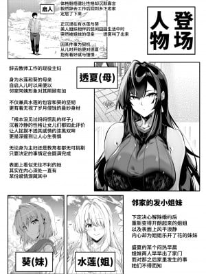 [水蓮の宿 (浅川)] 夏のヤリなおし4 -夏と田舎と幼馴染の母- [中国語]_002