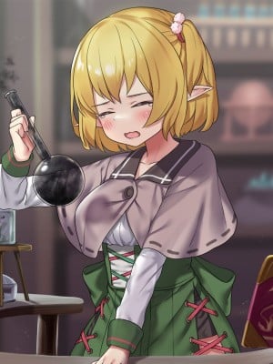 [はにわモナカ (エロッチ)] 森から出てきた、人間を知らないエルフの錬金術師 騙されバッドエンド編 [中国翻訳]_005