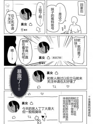 [誰塚] 架空風俗体験レポ風漫画 [机智的叉子个人汉化]_008