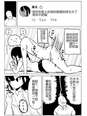 [誰塚] 架空風俗体験レポ風漫画 [机智的叉子个人汉化]_005
