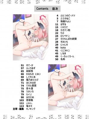 [キノコの王様 (よろず)] Dick Neck Mix! Vol.1 ブルアカ&オリジナル 首チンコ合同誌 (ブルーアーカイブ) [DL版]_003