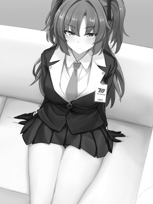 [白銀木犀 (ぽし)] 早瀬ユウカの太ももで抜きたい (ブルーアーカイブ) [DL版]_02