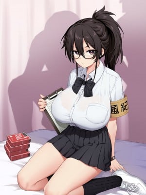 [TRY] 新しい風紀委員長は胸が大きいという噂がある (一般版+眼鏡無し) [中文] [無修正] [カラー化] [ページ欠落]_03