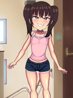 (同人CG集) [ママの匂い (褌)] メスガキロリビッチがよわよわザコおじさんの幼妻になっちゃう話_004