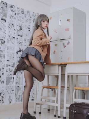 「果咩酱w」麻衣校服 – 电子图_30