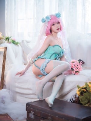 阿包也是兔娘 -王女梦梦 婚纱内衣_06