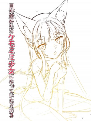 [梺乃屋 (梺乃みこと)] 目が覚めたらケモミミ少女になっていたお話 3 [天煌汉化组] [DL版]_03
