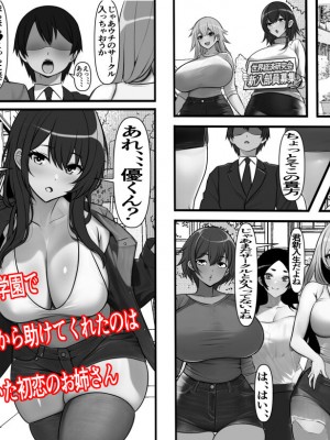 貞操逆転都市 騙されて入会したヤリサー集団♀のリーダーがどう見ても初恋のお姉さんなのだが、、、_02