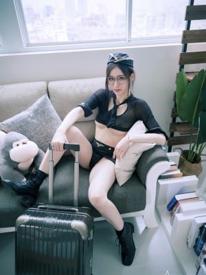 LeTheKhaos -[JVID] Dark Flight Attendant (P)_Jvid Dark Flight Attendant_Allasiangirls.net (70)
