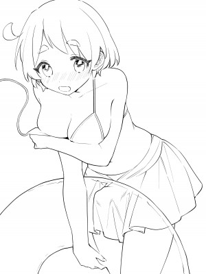 [溶けたアイスのふたの裏 (桜庭六輔)] ふたなり彼女の水着に困らされる回 [DL版]_02
