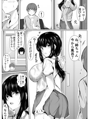 [石ケンピ (イッシー13)] どさくさに紛れて押しに弱い姉とお風呂入った結果_03